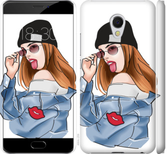 

Чехол Девушка v3 для Meizu MX6 843010