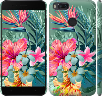 

Чехол Тропические цветы v1 для Xiaomi Mi 5X 845166