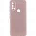 Чехол Silicone Cover Lakshmi Full Camera (A) для Motorola Moto E40 (Розовый / Pink Sand)