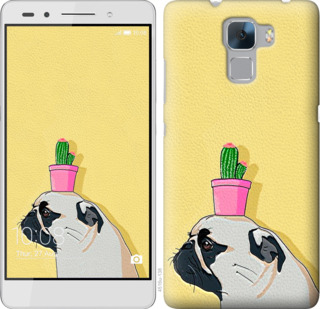 

Чохол Мопс з кактусом на Huawei Honor 7 795781