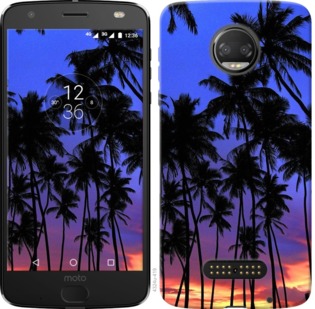 

Чехол Пальмы для Motorola Moto G5 PLUS 759340