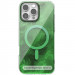 Чехол TPU Shiny Mountain (MagFit) для Apple iPhone 17 (6.3") (Green)
