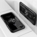 Купити TPU+PC чохол Deen CrystalRing for Magnet (opp) на Apple iPhone 7 / 8 / SE (2020) (Прозорий / Чорний) на vchehle.ua