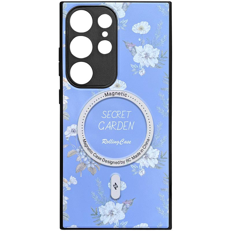 TPU+PC чохол Secret with Magnetic Safe на Samsung Galaxy S24 Ultra (Lilac)