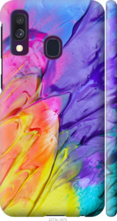 

Чехол Разноцветные краски для Samsung Galaxy A40 2019 A405F 968610