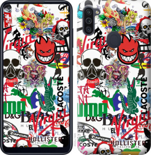 

Чехол Many different logos для Samsung Galaxy A11 A115F 917241