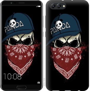

Чехол Череп в кепке для Huawei Honor V10 / View 10 669143