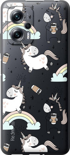 

Чохол Єдиноріг і кава для Xiaomi Redmi Note 11T Pro 1607279