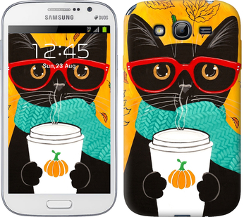 

Чехол Осенний кот для Samsung Galaxy Grand I9082 580868