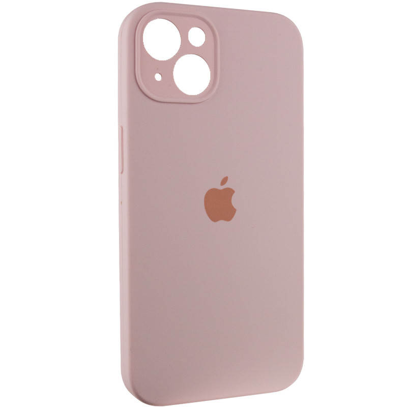 Фото Чохол Silicone Case Full Camera Protective (AA) на Apple iPhone 13 (6.1") (Рожевий / Chalk Pink) на vchehle.ua