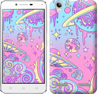 

Чехол Розовая галактика для Lenovo K5 Plus 633382