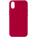 Чехол Silicone Case Full Protective (AA) NO LOGO для Apple iPhone XS Max (6.5") (Красный / Rose Red)