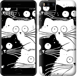 

Чехол Коты v2 для Xiaomi Mi Note 3 629441
