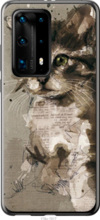 

Чохол Кошеня з плям та ліній на Huawei P40 Pro Plus 1390935
