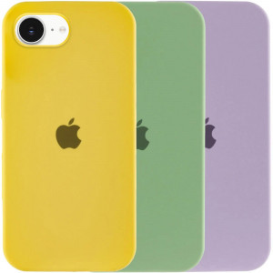 Чехол Silicone Case Full Protective (AA) для Apple iPhone 16e (6.1")