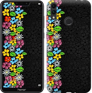 

Чохол квітковий орнамент для Huawei Y7 (2019) 699157