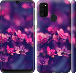 

Чехол Пурпурные цветы для Samsung Galaxy M30s 860544