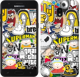 

Чохол Popular logos на Samsung Galaxy J7 2018 667533