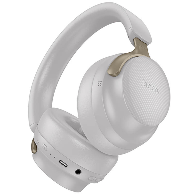 Накладні бездротові навушники Hoco W53 Plus Tone ANC (Gray) в магазині vchehle.ua