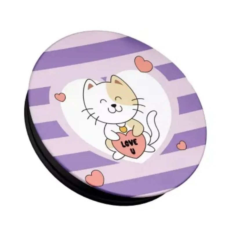 

Тримач для телефону Wave Cute Mobile Phone Grip (Kitty love) 1539636