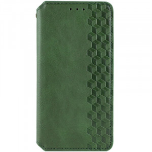 Кожаный чехол книжка GETMAN Cubic (PU) для Samsung Galaxy S24 FE