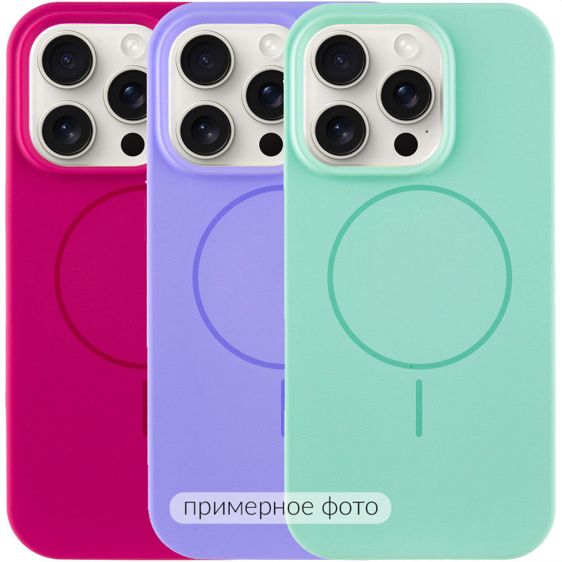 Чохол Silicone Case Full Protective (AA) NO LOGO with Magnetic Safe на Apple iPhone 15 Plus (6.7")