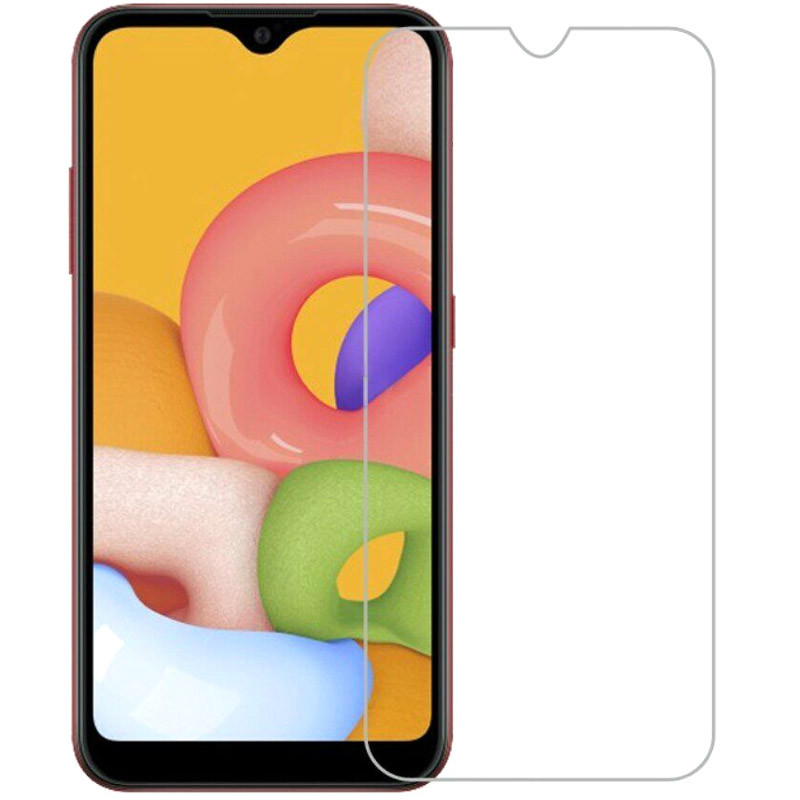 Защитное стекло Ultra 0.33mm для Samsung Galaxy A01 (в упаковке)