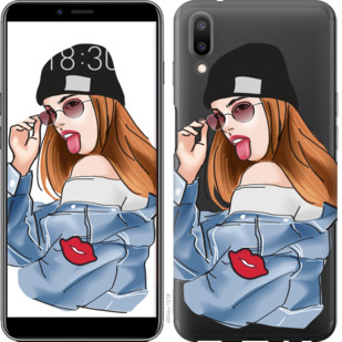 

Чехол Девушка v3 для Meizu E3 842993