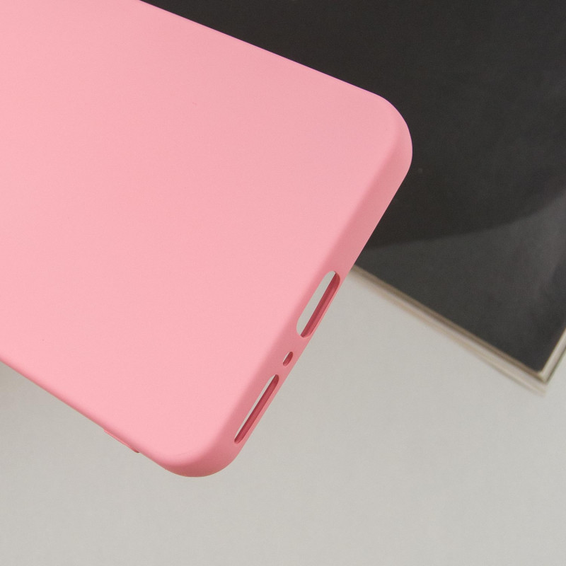 Фото Чохол TPU GETMAN Liquid Silk Full Camera на Xiaomi Redmi Note 13 Pro 4G (Рожевий / Pink) в маназині vchehle.ua