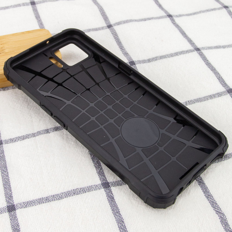Фото Бронированный противоударный TPU+PC чехол Immortal для Oppo A73 (Черный) в магазине vchehle.ua