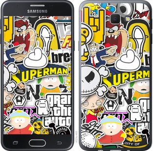 

Чехол Popular logos для Samsung Galaxy J7 Prime 667535