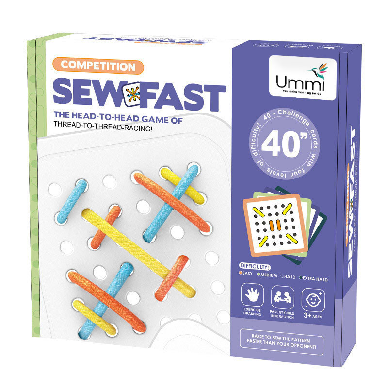 Фото Настольная интерактивная игра Ummi 22050 Competition Sew Fast (White) на vchehle.ua