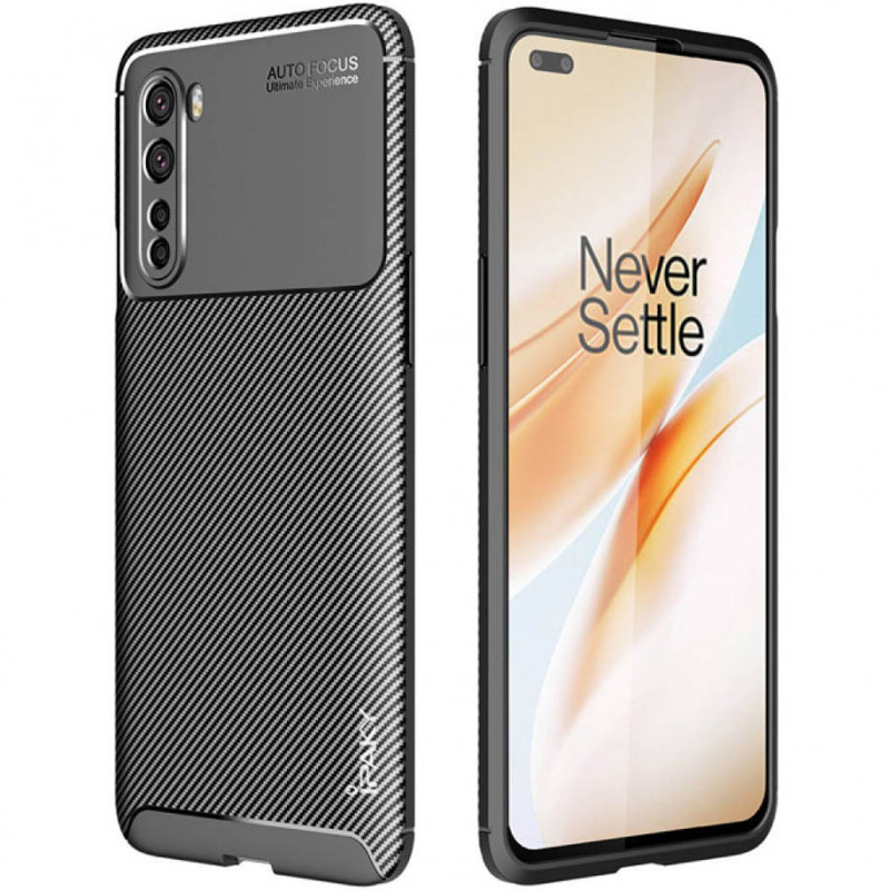 

TPU чехол iPaky Kaisy Series для OnePlus Nord (Черный) 931203