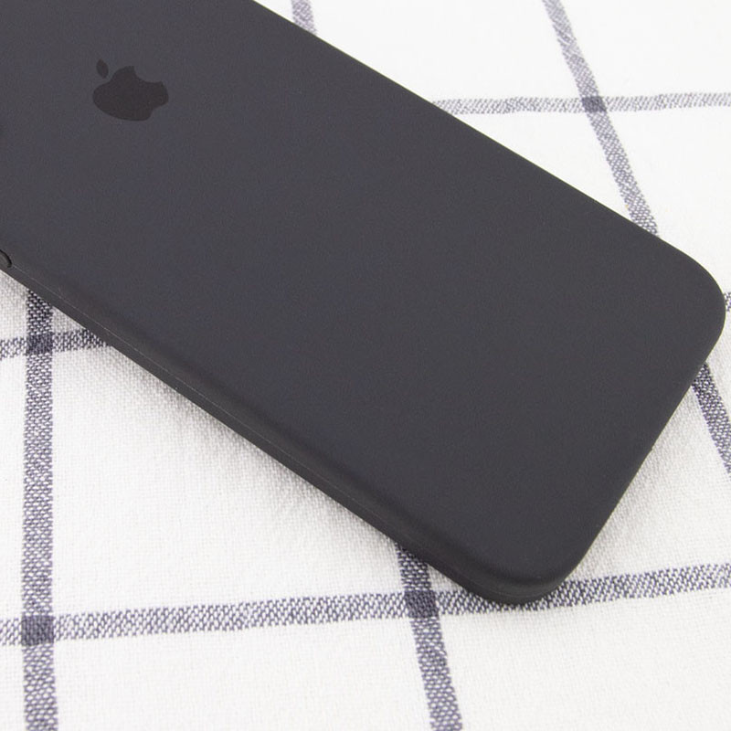Фото Чехол Silicone Case Square Full Camera Protective (AA) для Apple iPhone XR (6.1") (Серый / Dark Gray) на vchehle.ua