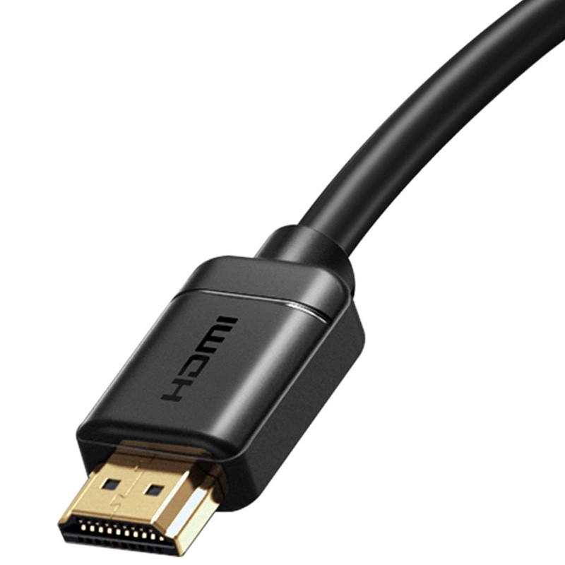 Фото Дата кабель Baseus HDMI High Definition HDMI Male To HDMI Male (3m) (CAKGQ-C01) (Black) в маназині vchehle.ua
