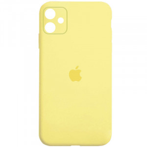 Чохол Silicone Case Square Full Camera Protective (AA) на Apple iPhone 11 (6.1")