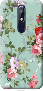 

Чохол Квіткові шпалери 2 на Nokia 7.1 1010168
