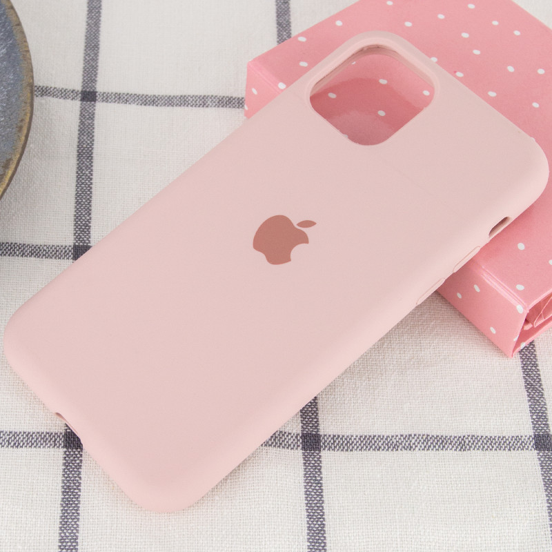 Фото Чехол Silicone Case Full Protective (AA) для Apple iPhone 11 Pro Max (6.5") (Розовый / Pink Sand) на vchehle.ua