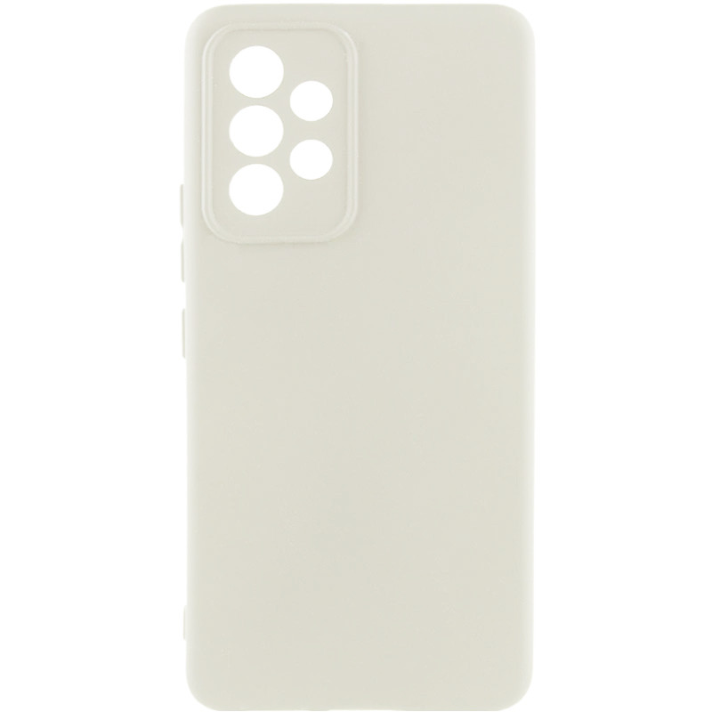 Чохол TPU GETMAN Liquid Silk Full Camera на Samsung Galaxy A52 4G / A52 5G / A52s (Білий / White)
