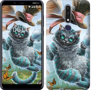 

Чохол Чеширський кіт 2 на Nokia 3.1 Plus 687686