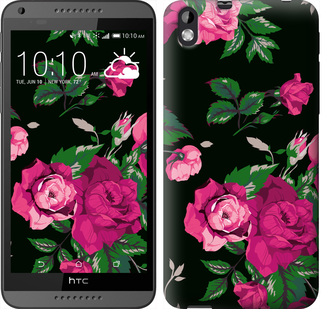 

Чехол Розы на черном фоне для HTC Desire 816 546900