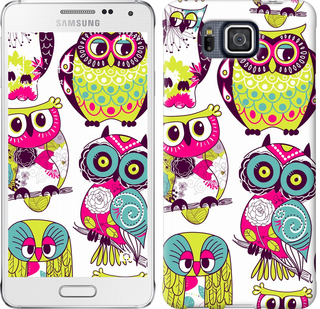 

Чехол Совы для Samsung Galaxy Alpha G850F 620931