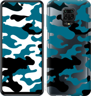 

Чохол Камуфляж прозорий фон для Xiaomi Redmi Note 9 Pro 934465
