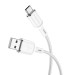 Фото Дата кабель Borofone BX90 Cyber USB to Type-C (1m) (White) на vchehle.ua