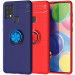 TPU чехол Deen ColorRing под магнитный держатель (opp) для Samsung Galaxy M31