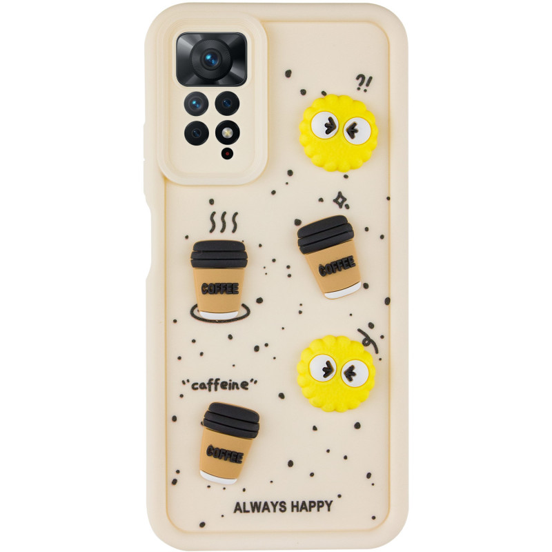 Фото Чохол TPU Toys Case на Xiaomi Redmi Note 11 Pro 4G/5G / 12 Pro 4G (Sand / Always Happy) на vchehle.ua