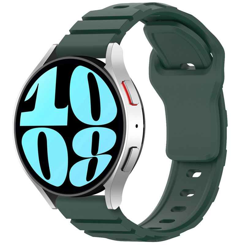 Силіконовий ремінець Defense для Smart Watch 22mm (Pine green)