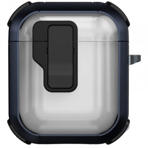 Футляр противоударный Locking Button для наушников Airpods 1/2
