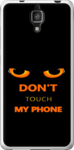 Чехол Don't touch the phone для Xiaomi Mi4