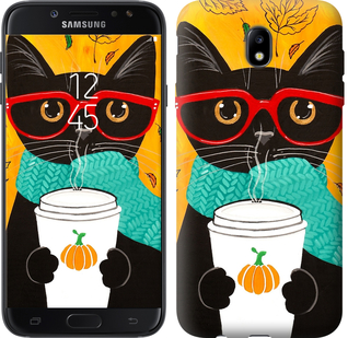 

Чохол Осінній кіт на Samsung Galaxy J7 J730 (2017) 580871